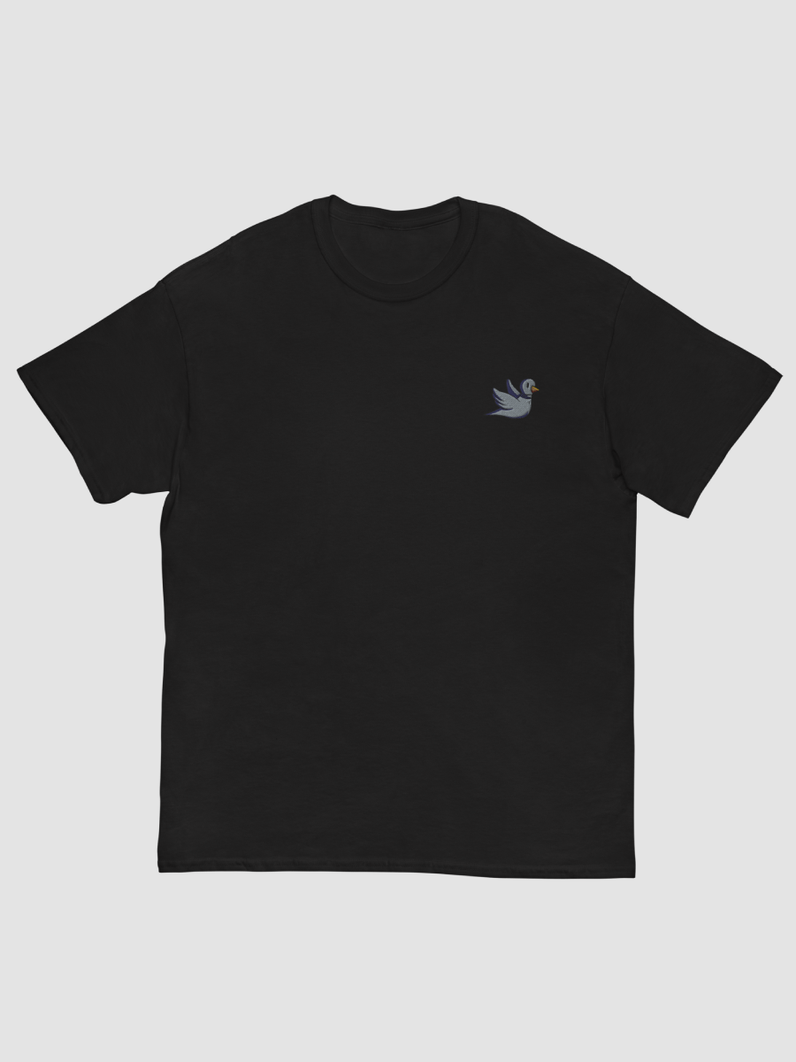 Pigeon Embroidered T-shirt | Art by Duck product image (5)