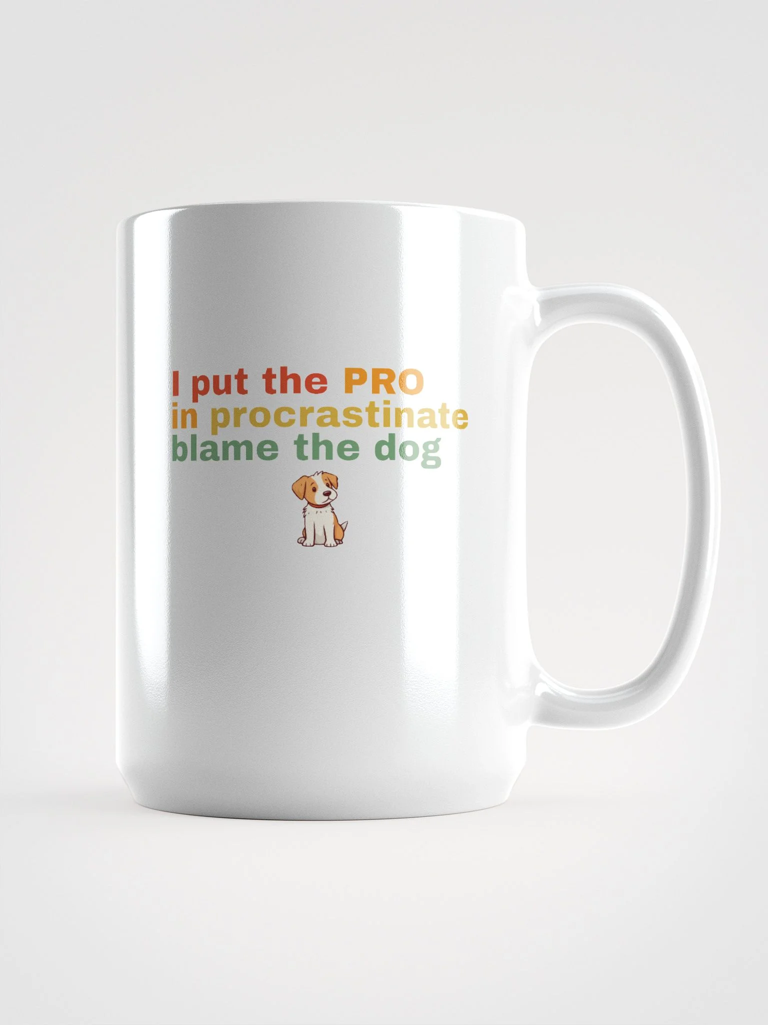 Procrastinate not Pro Mug product image (1)