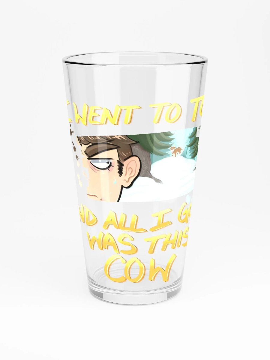 Cursed Edition - Cow - Pint Glass product image (3)