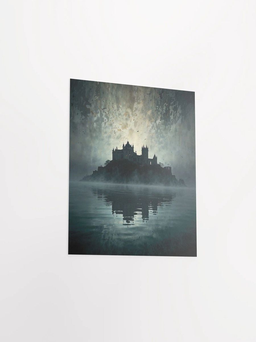 Gothic Castle Reflection Matte Poster product image (34)