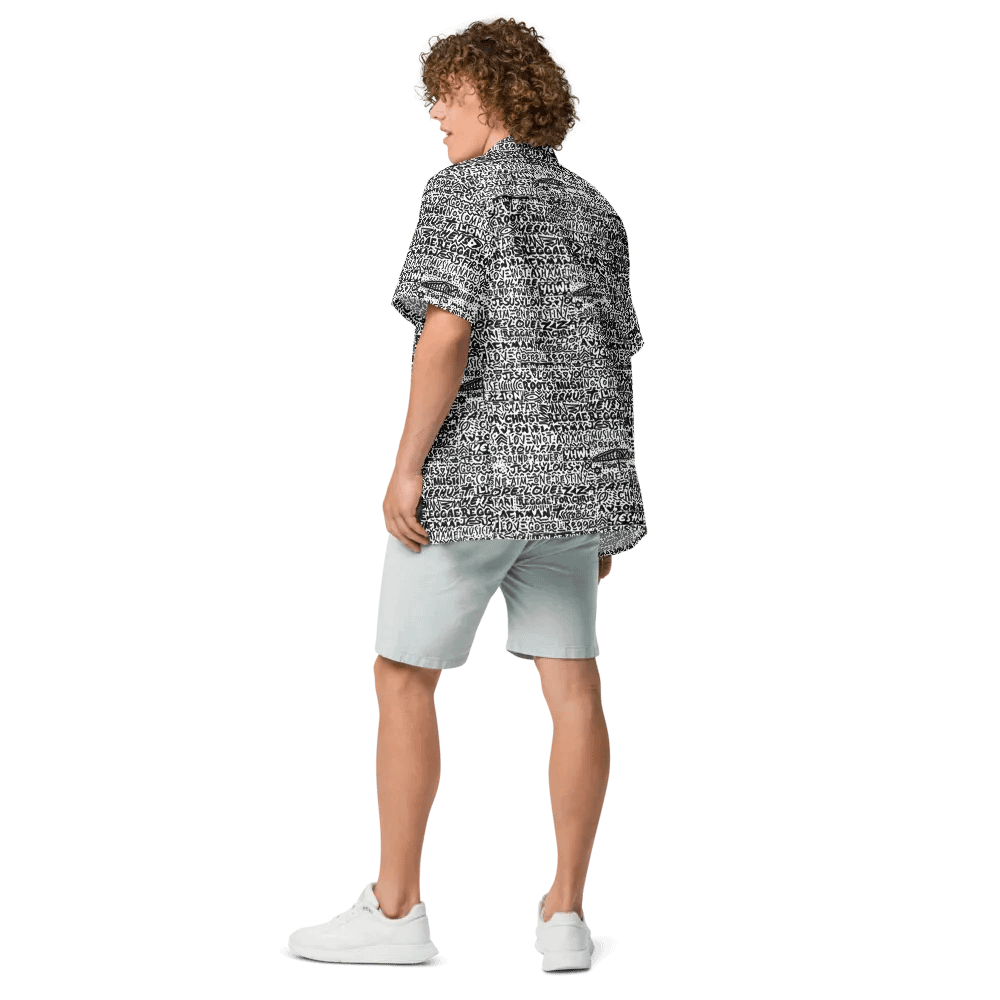 Christafari Scribble Hawaiian Shirt product image (7)