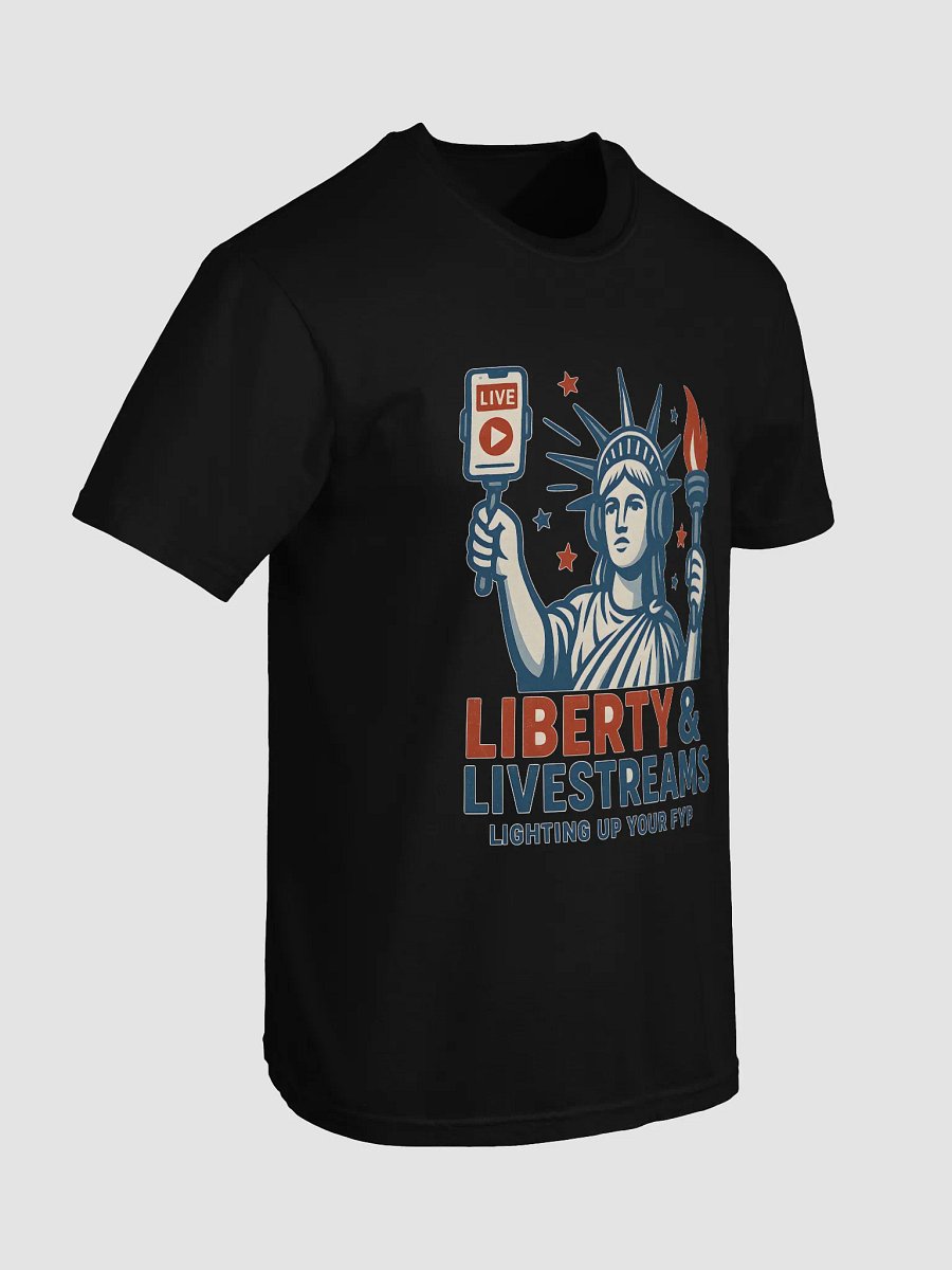 Liberty & Livestreams Graphic Tee product image (71)