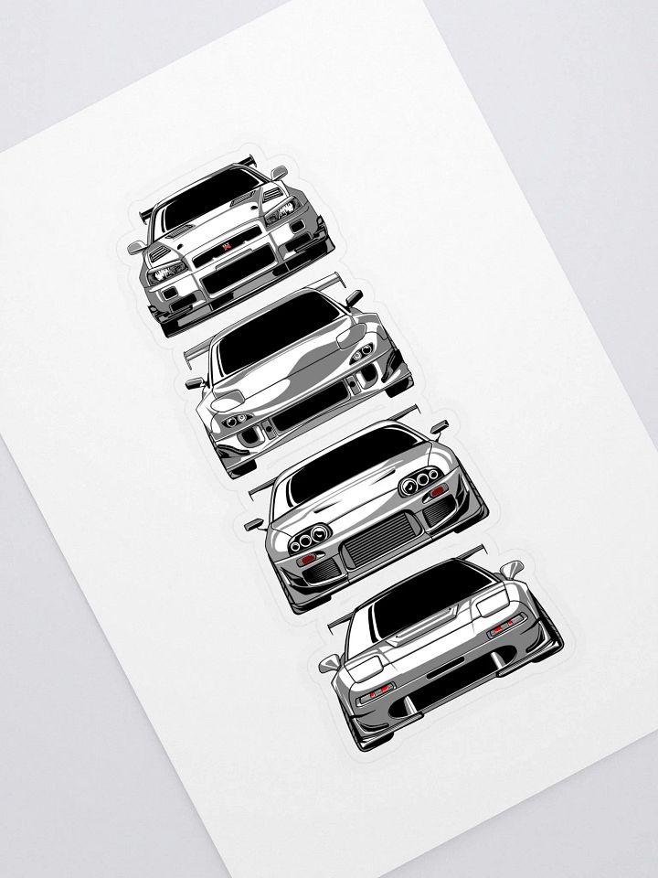JDM legends Sticker product image (1)