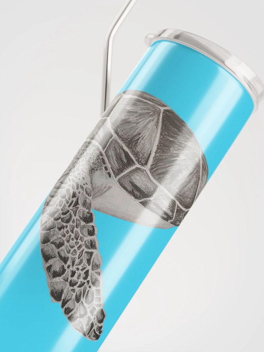 Turtle Drawing Straw Tumbler product image (4)