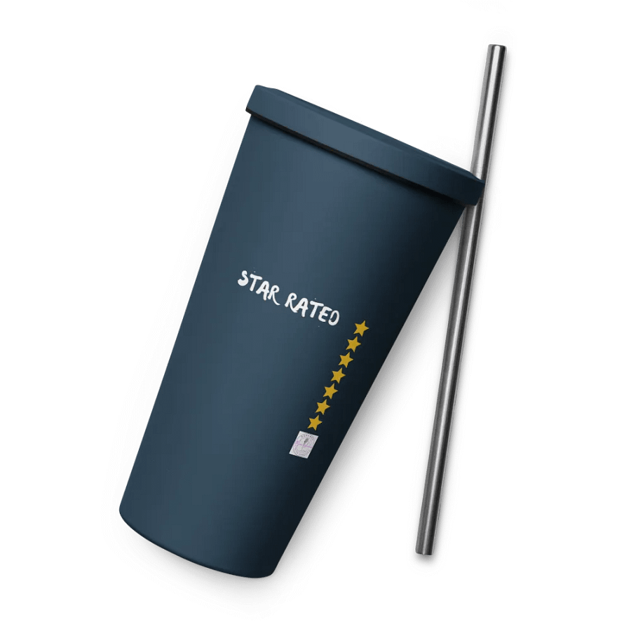 Star Rated Insulated Tumbler with Straw product image (7)
