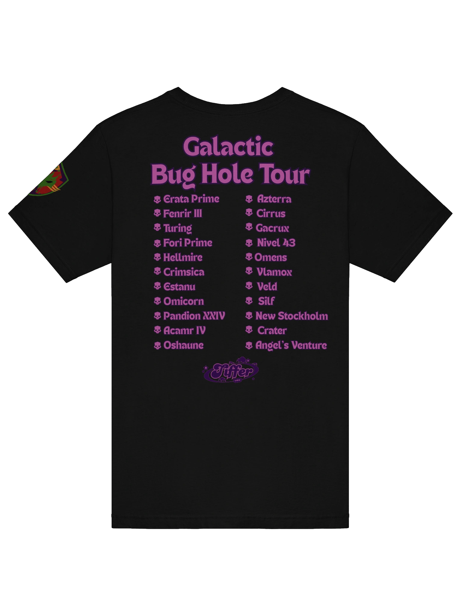 Tiffer “Drop on Oshaune” Tour Shirt product image (28)