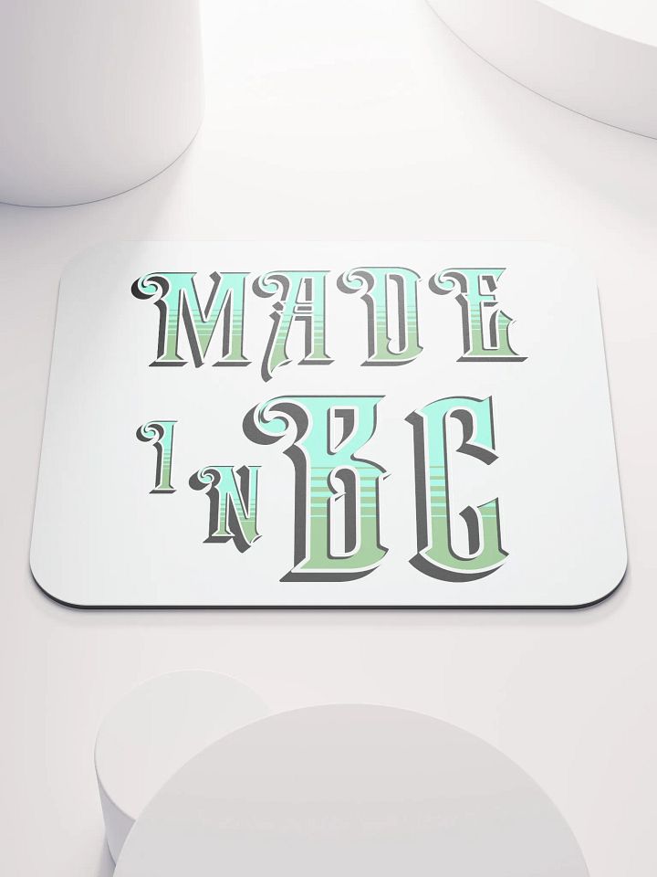 Made In BC British Colombia Ornate Gradient Mouse Pad product image (2)