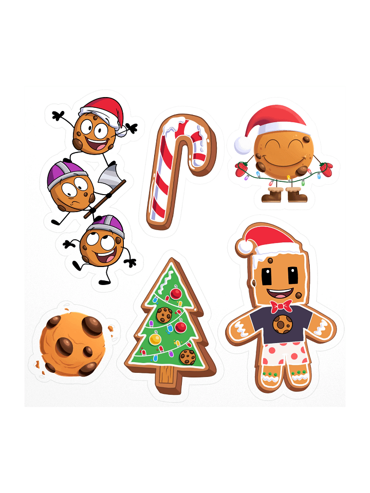 CHRISTMAS COOKIE STICKERS product image (1)