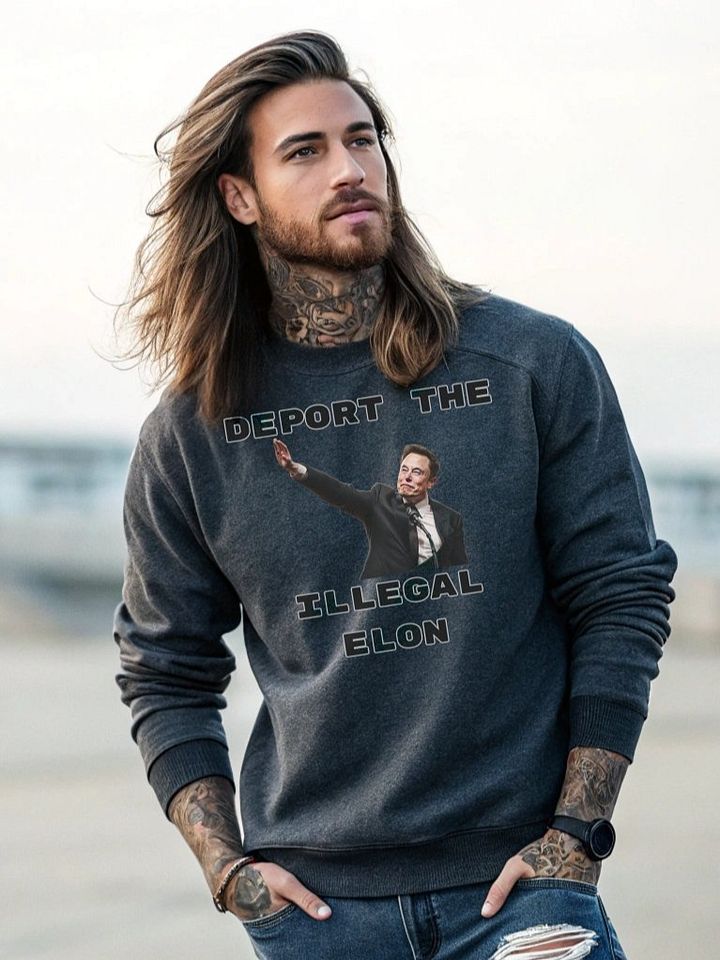 Deport The Illegal Elon Sweatshirt product image (1)