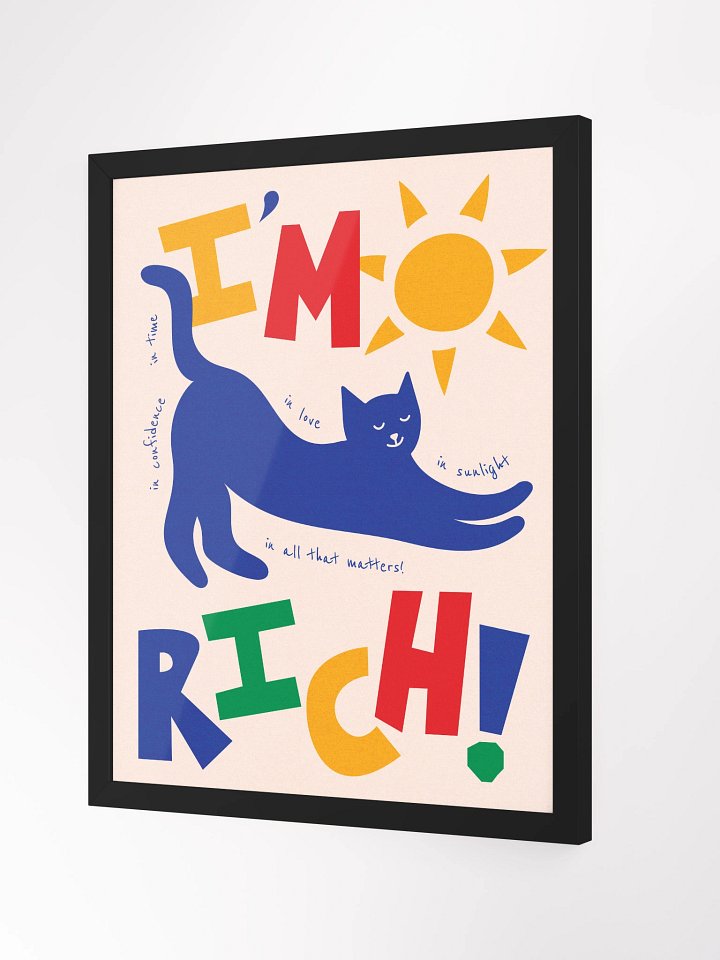 I'm Rich! (Framed) product image (2)