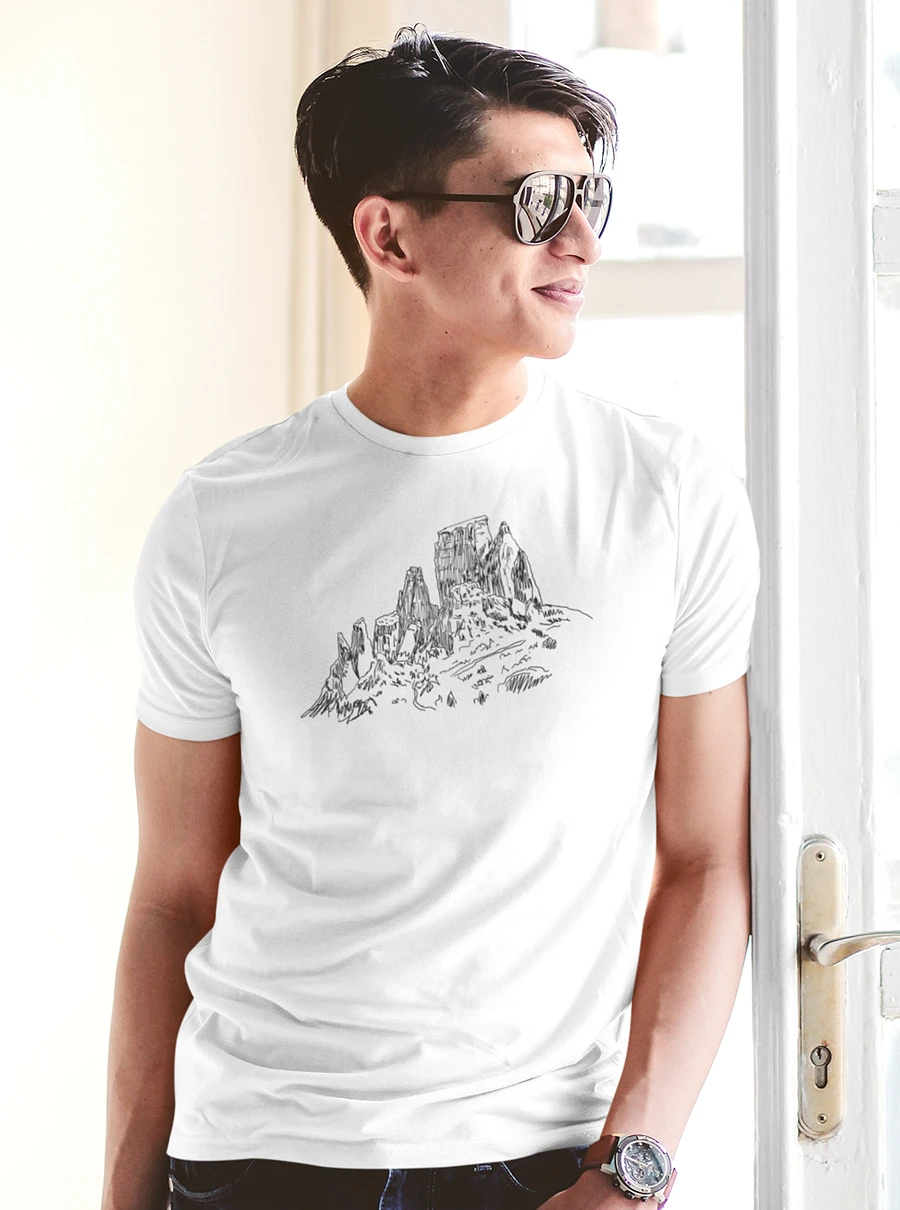 Cinque Torri Dolomites Mountains Italy Souvenir T-Shirt product image (4)