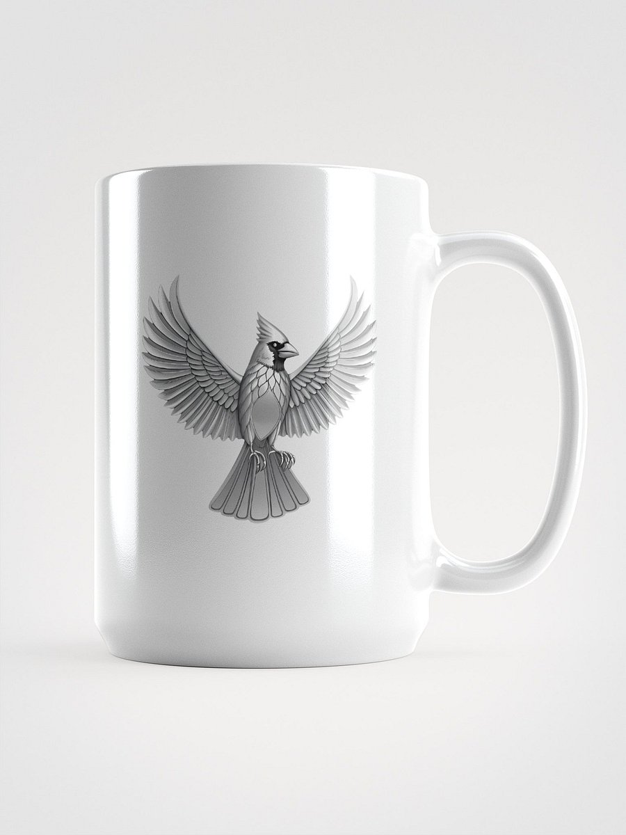 Symmetrical Wings White Glossy Mug product image (1)