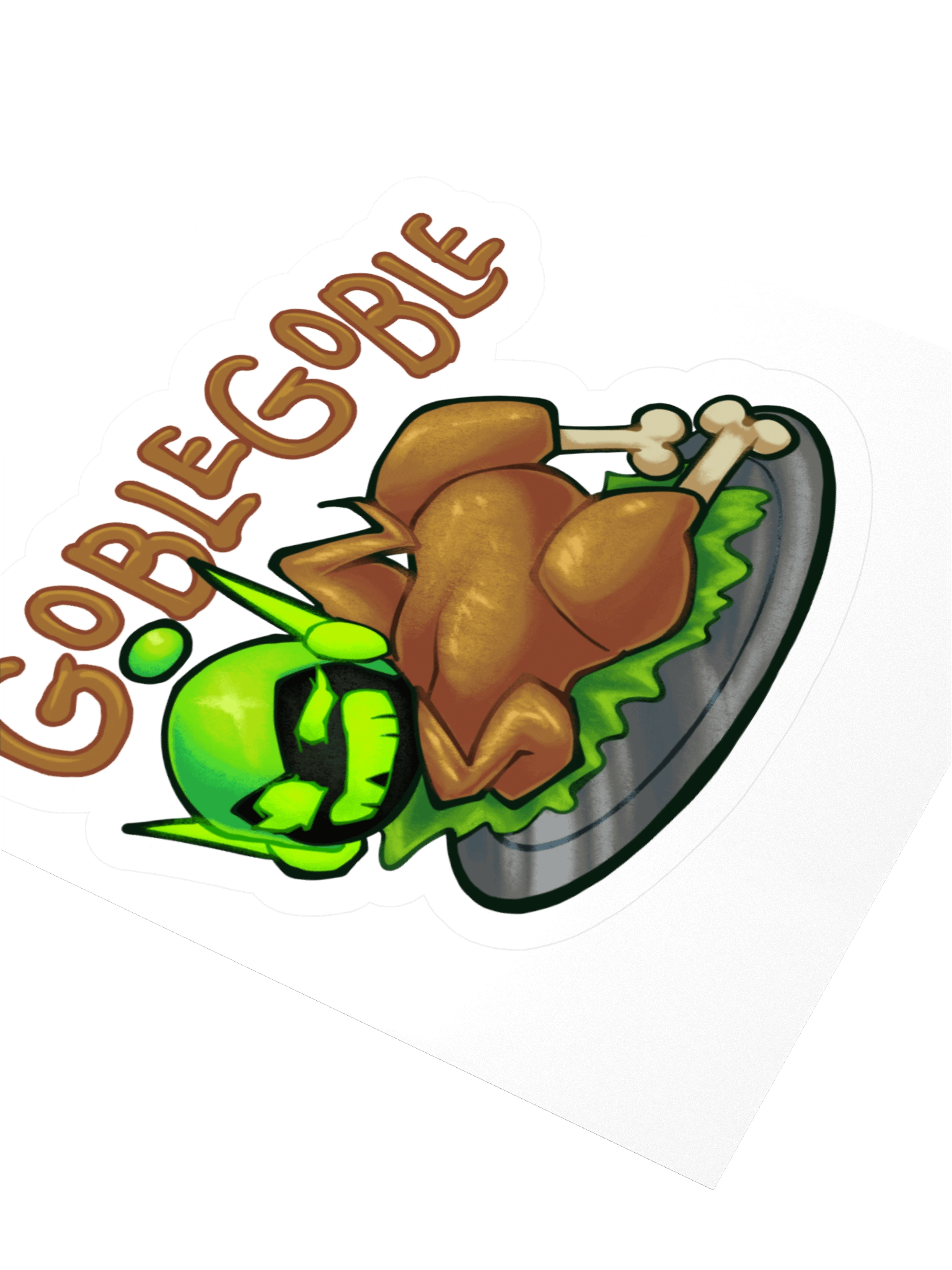Gobble gobble turkey Calibyte - Sticker product image (9)