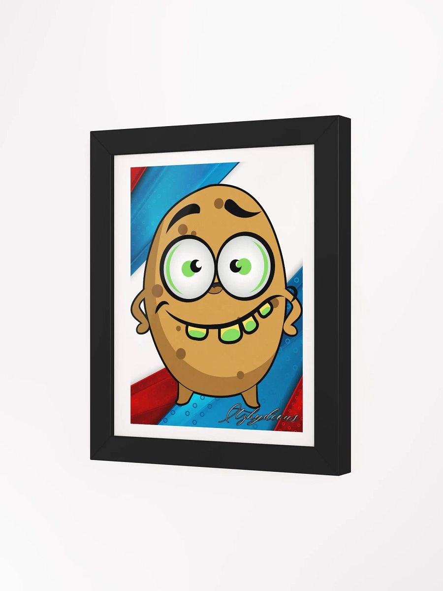 Psychedelic Potato - Framed Matte Poster product image (3)
