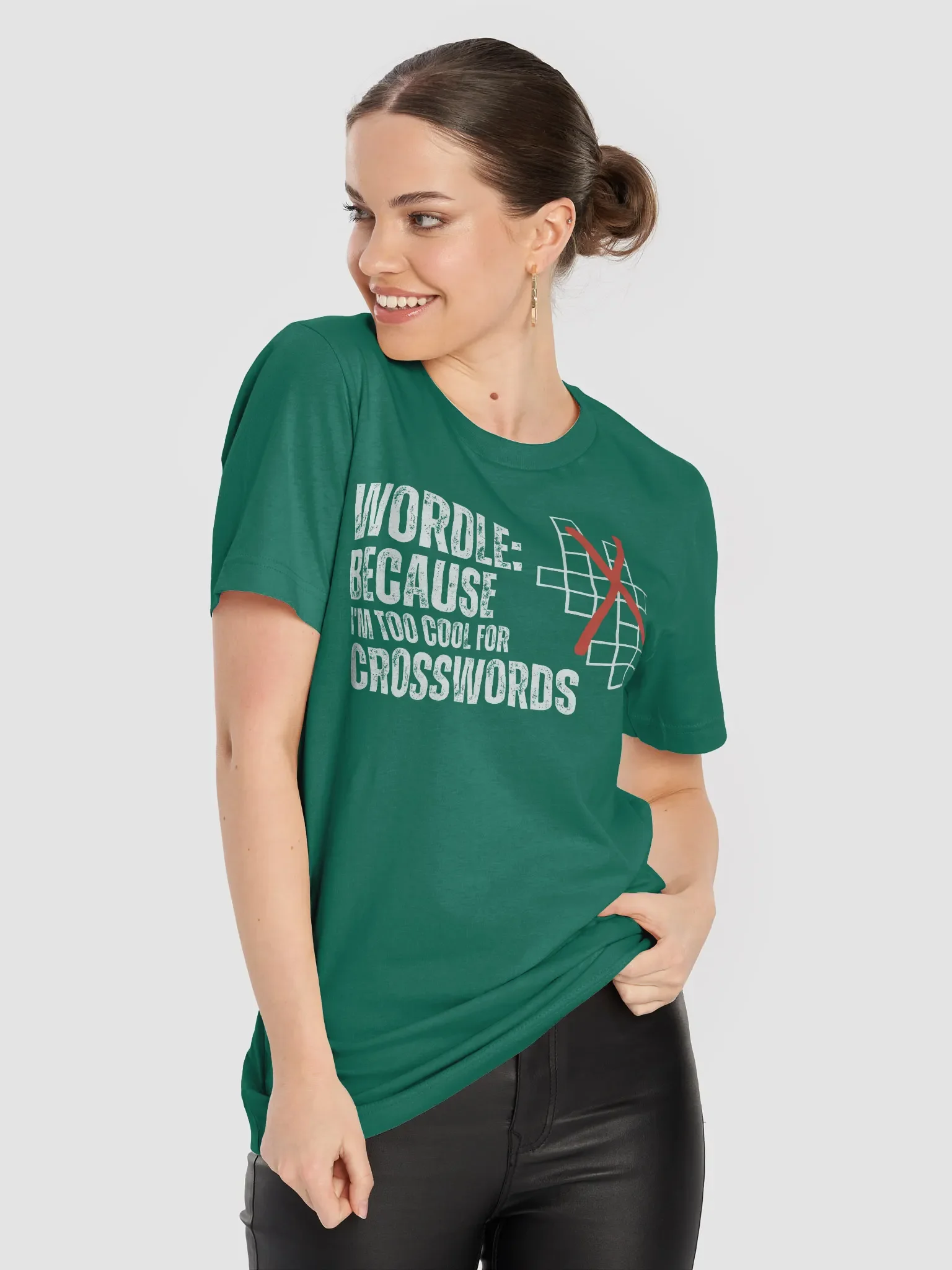 Wordle: Because I'm Too Cool For Crosswords T-Shirt product image (5)