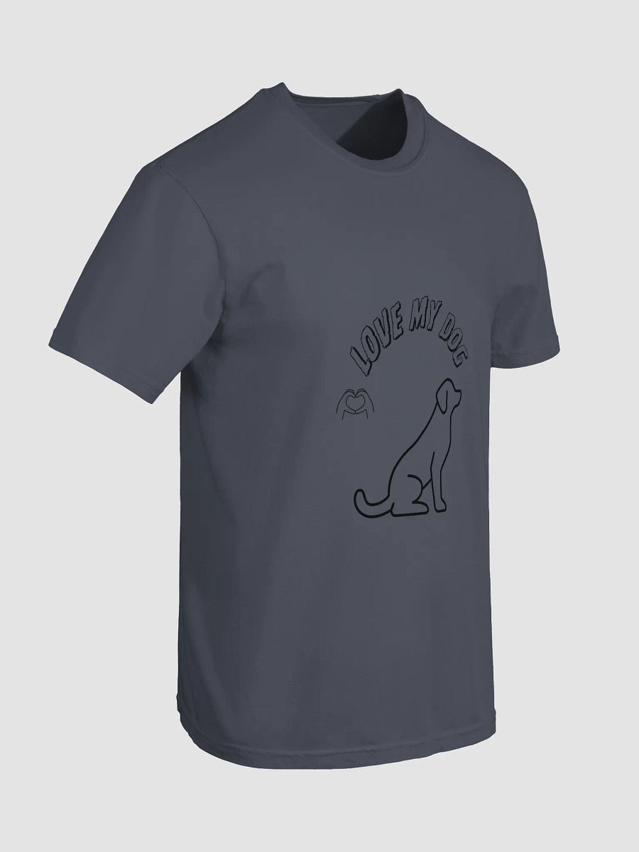 Love My Dog Heavyweight Cotton T-Shirt product image (61)