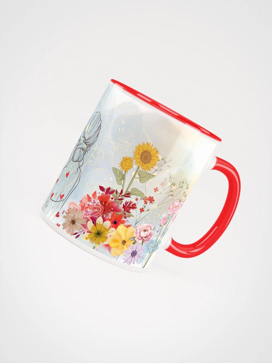 Girl with flowers mug product image (8)