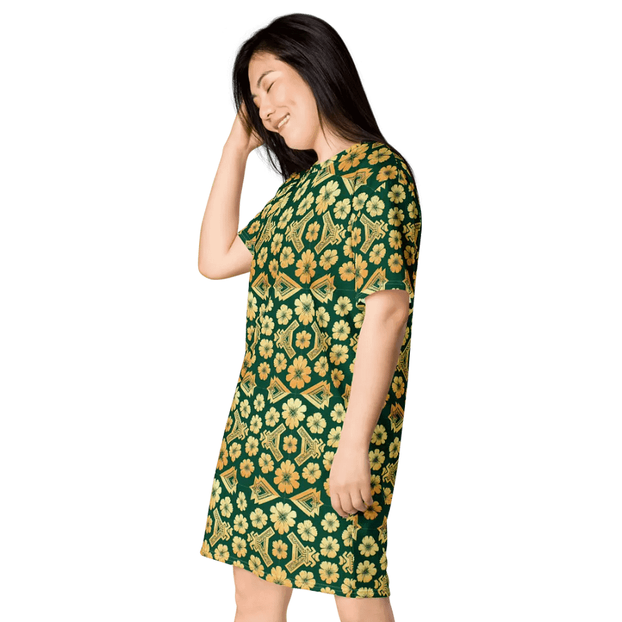 GOLDEN Abstract All-Over Dress product image (3)