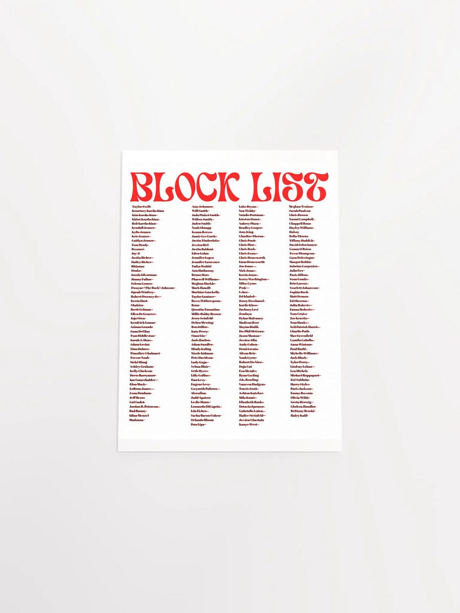 block list poster product image (4)