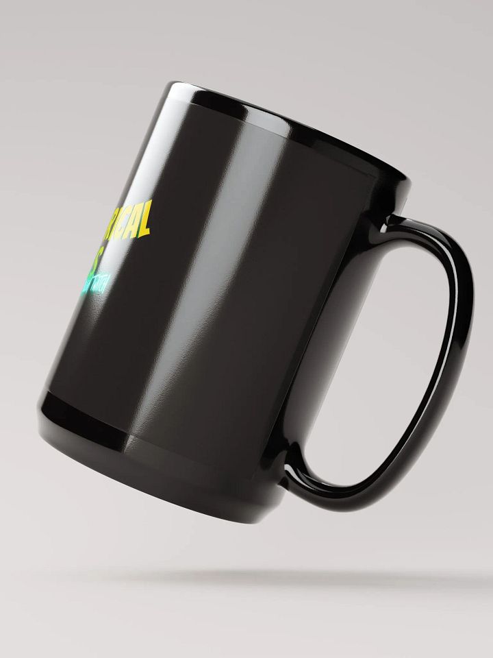 Black Channel Mug 15oz (colour logo) product image (2)
