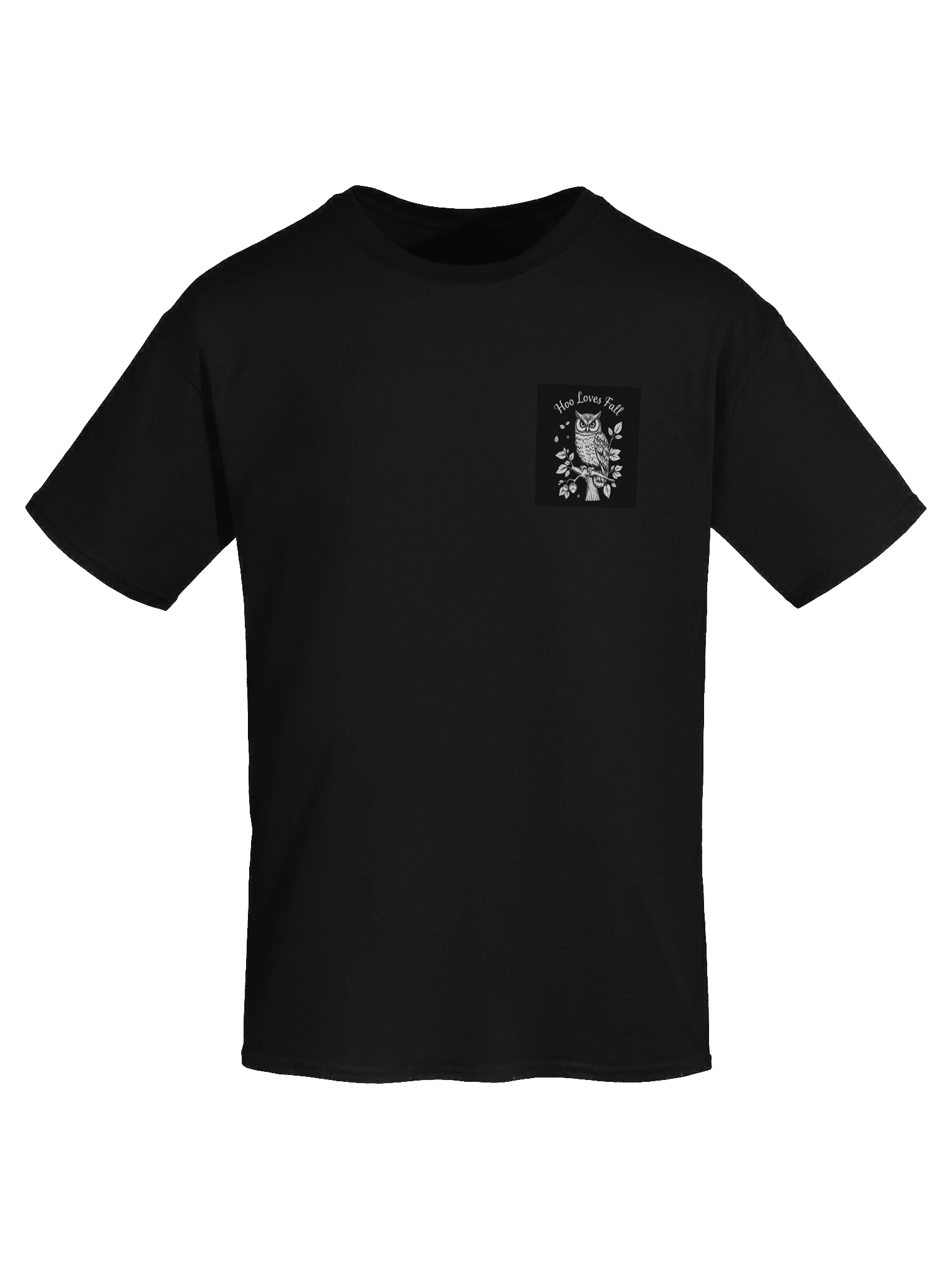 Monochrome Owl Fall T-Shirt product image (76)