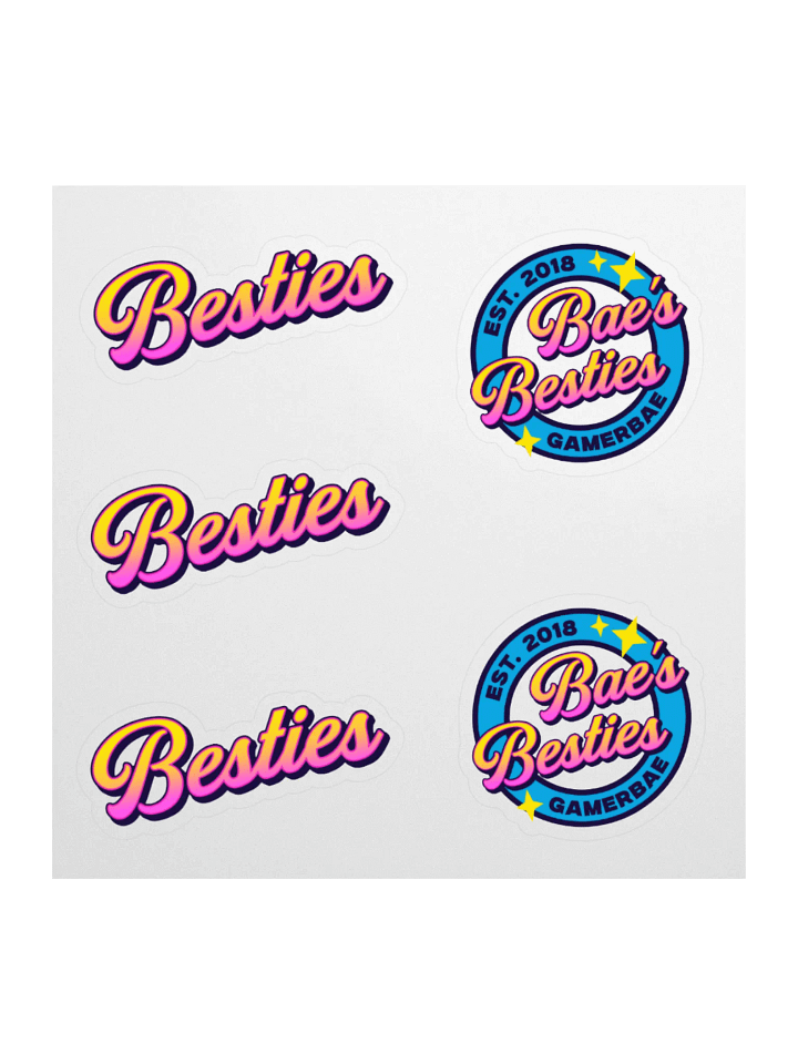 Bae's Besties Sticker Panel product image (1)
