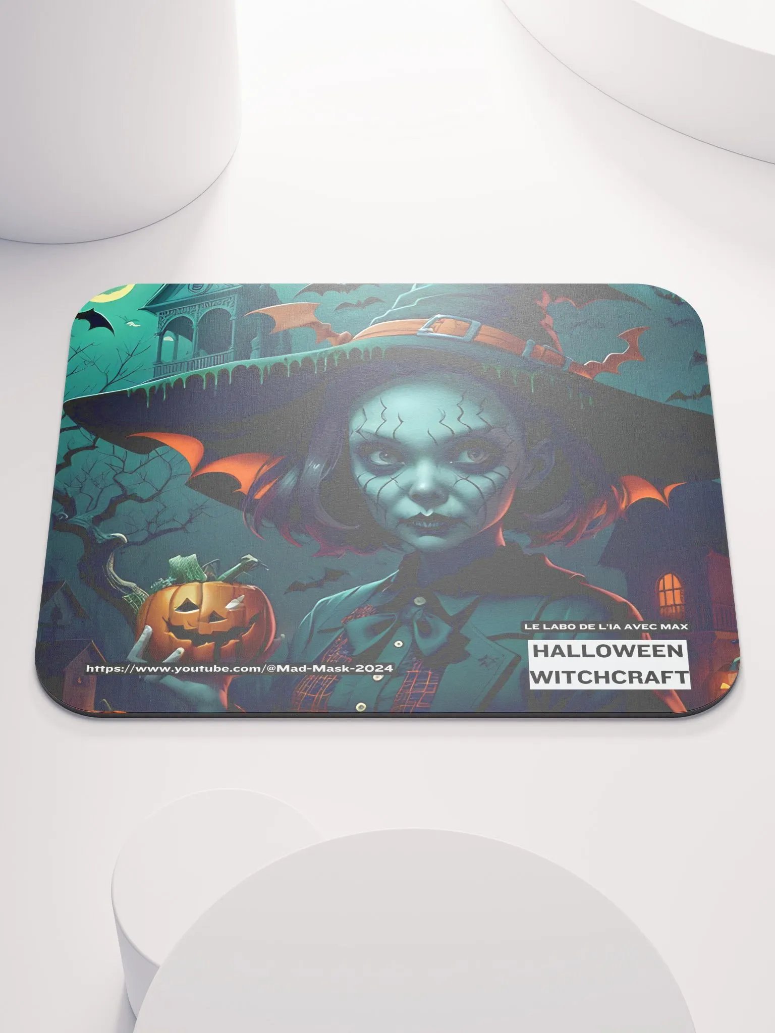 Classic Mouse Pad : Halloween Witchcraft product image (1)