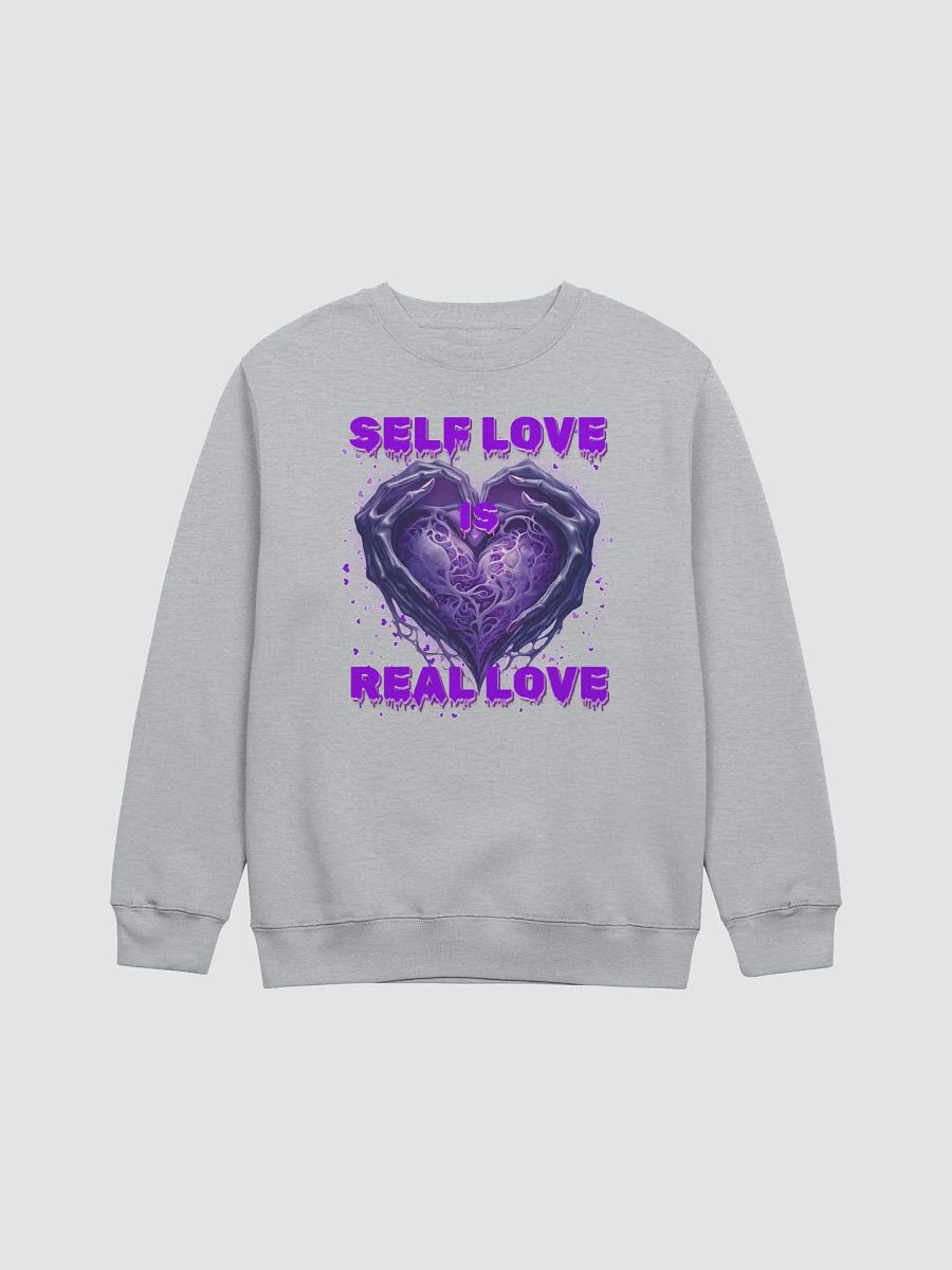 Self Love Heart premium Crewneck sweatshirt product image (5)