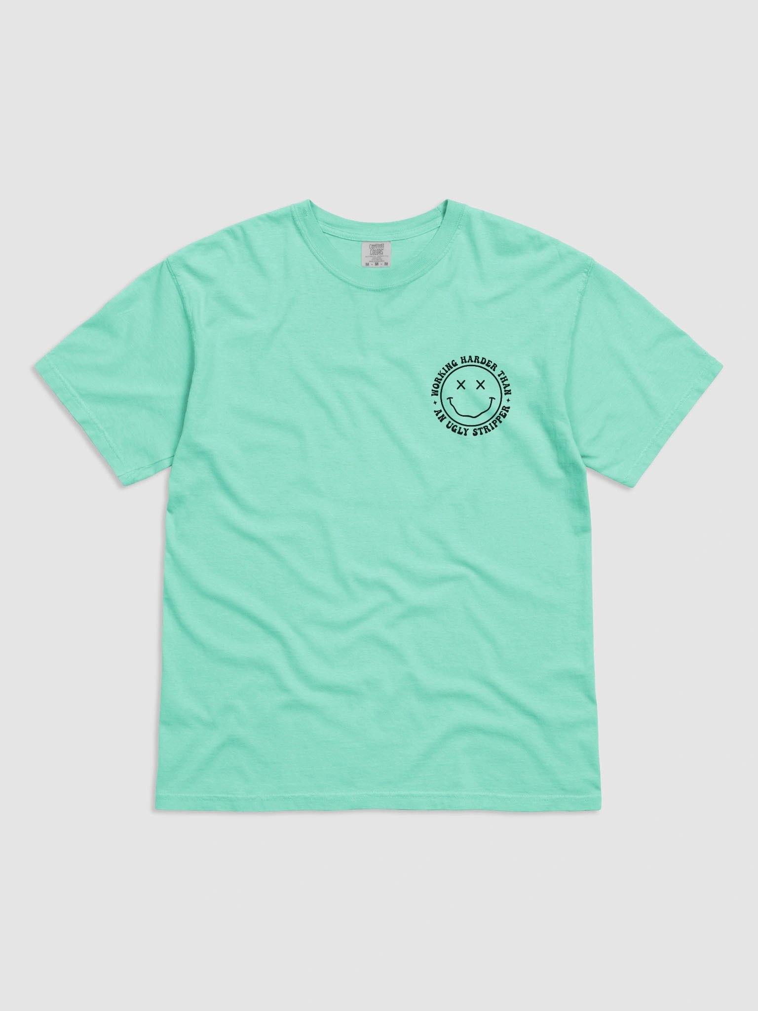 Working Harder Than an ugly Stripper: Heavyweight T-Shirt product image (4)