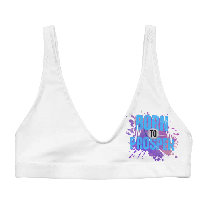 Born to Prosper Vibrant Bikini Top product image (1)
