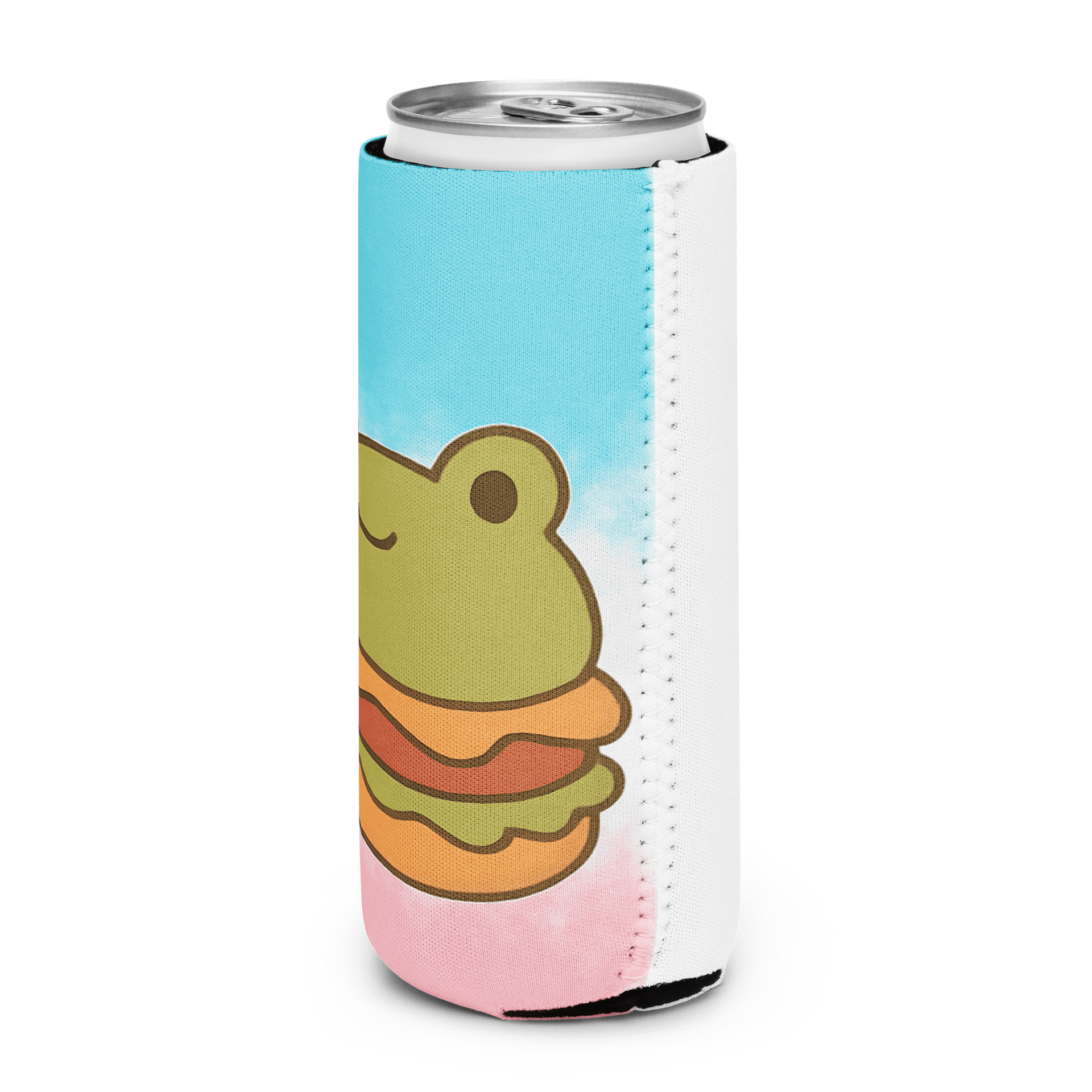 Frogburger Coozie Can Cooler 🐸🍔 product image (3)