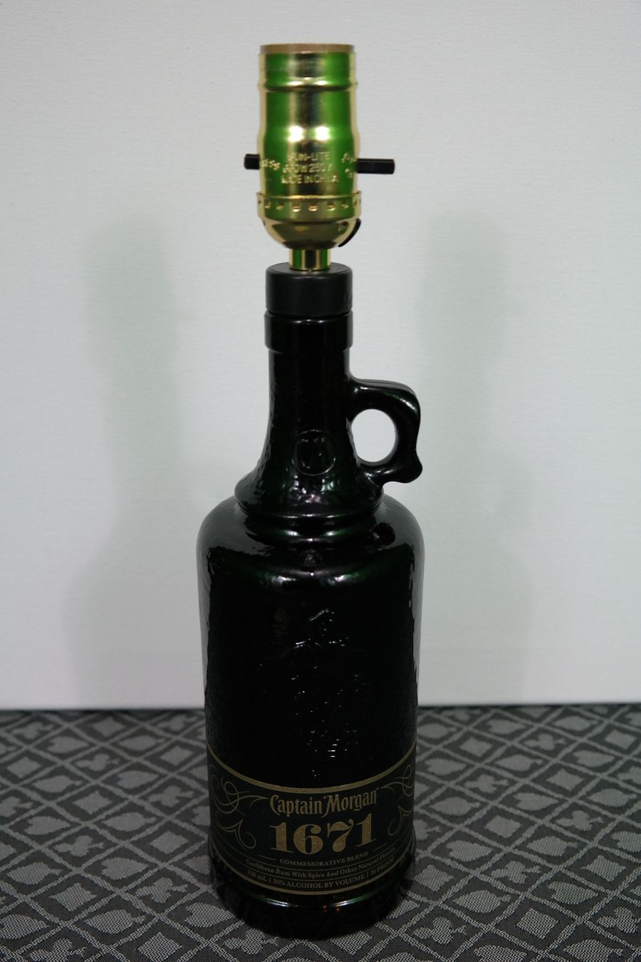 Captain Morgan 1671 Upcycled Bottle Lamp product image (3)