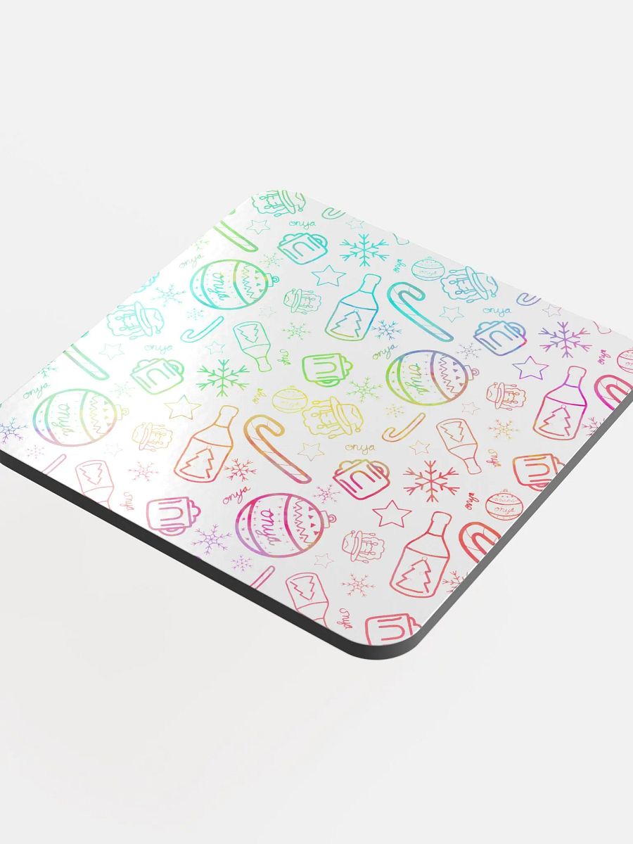 Limited Edition Christmas Rainbow Coaster product image (4)
