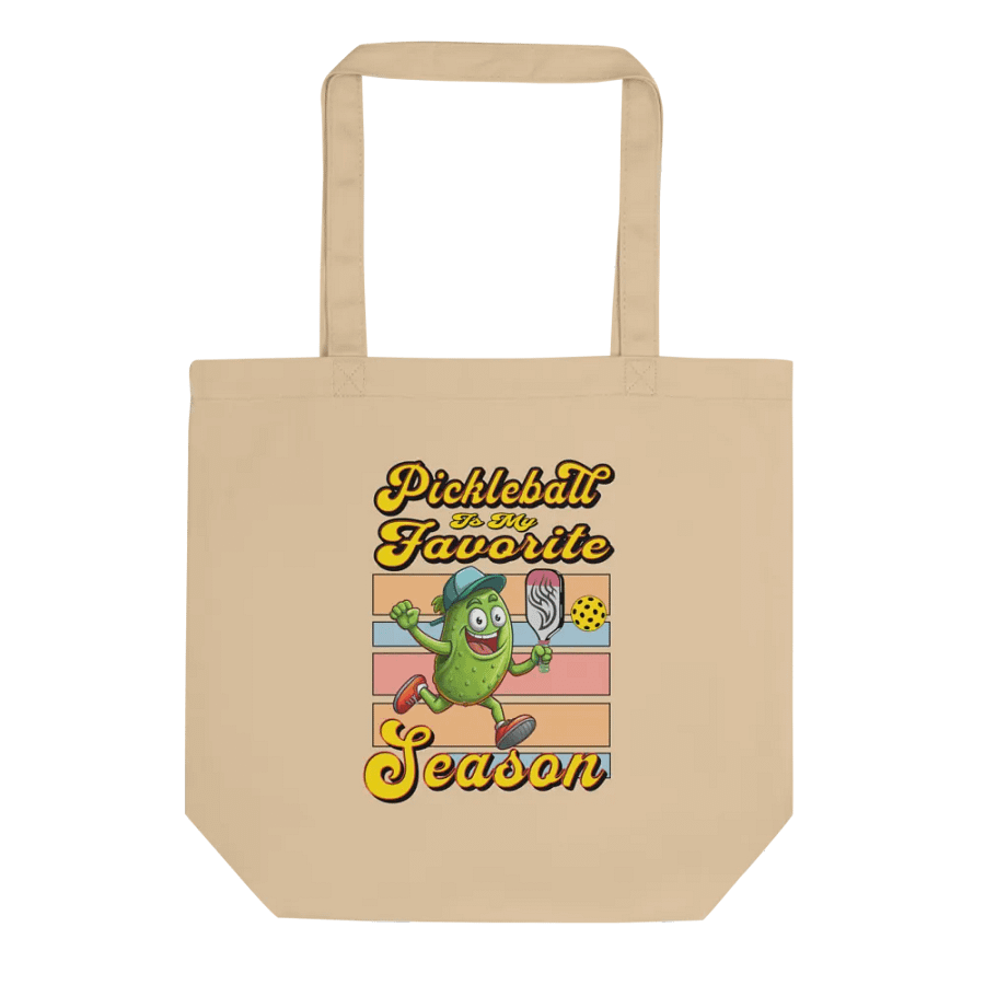 Pickleball Is My Favorite Season Enthusiast Tote Bag product image (1)