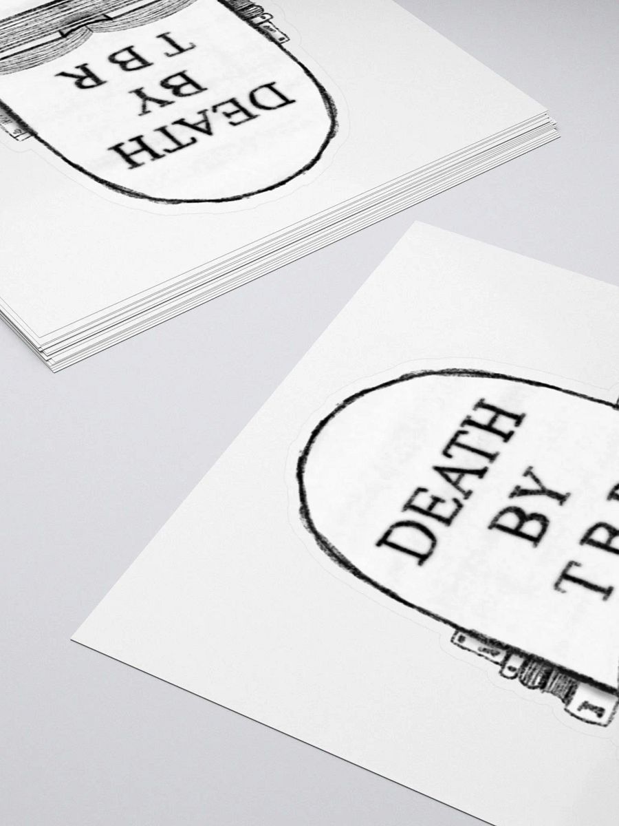 Death By TBR Sticker product image (4)