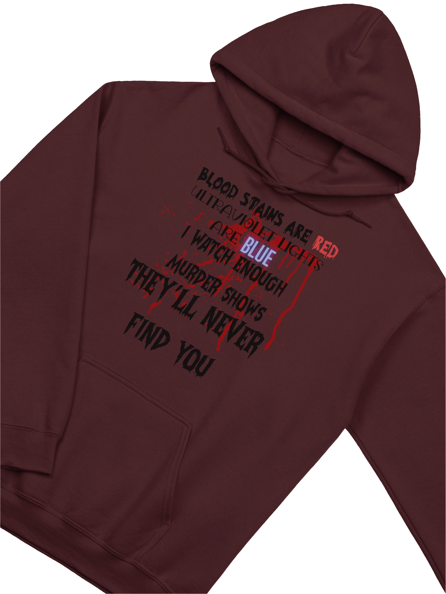 Murder poem hoodie product image (23)