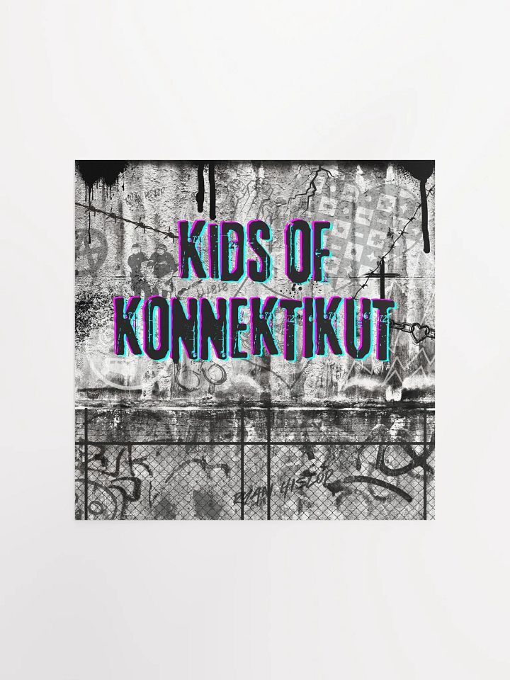 Kids Of Konnektikut Album Cover Poster product image (1)