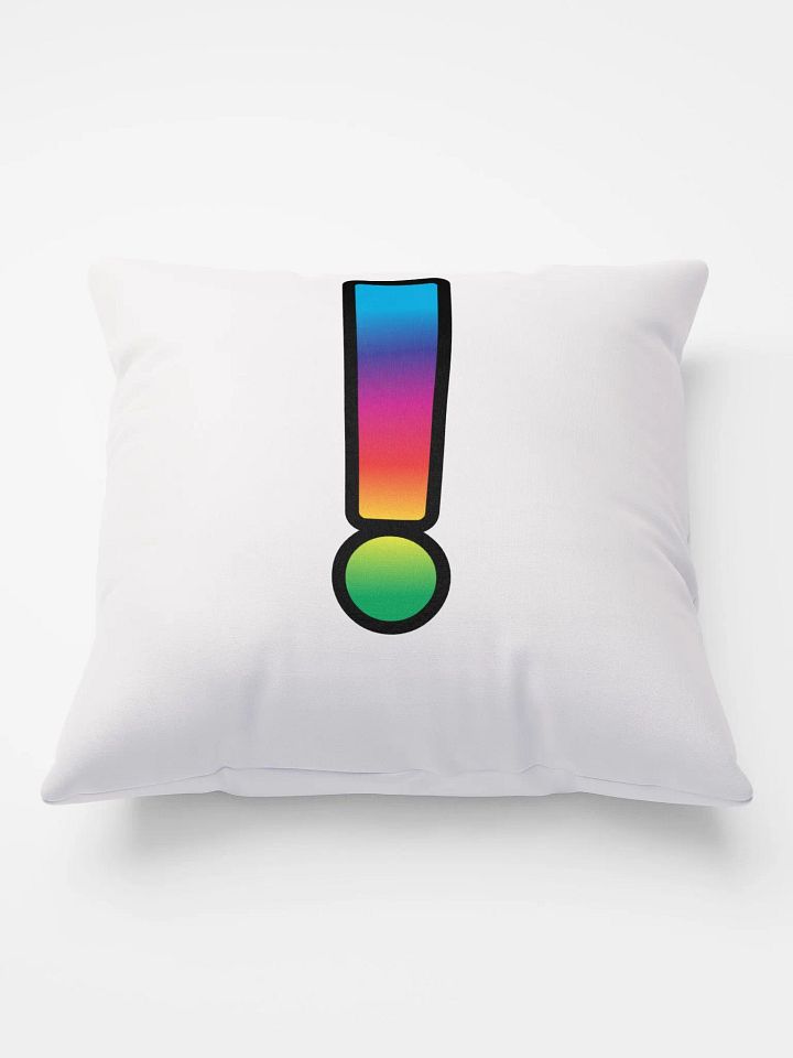 Pillow - Rainbow Emergency, White Background product image (1)