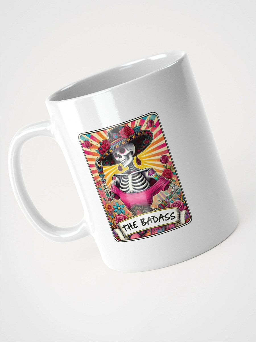 Badass Skeleton Rose Mug product image (12)