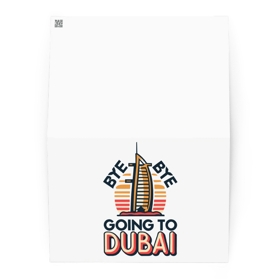 Dubai Greeting Card product image (3)