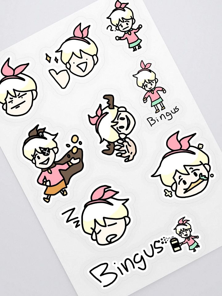 bingus sticker sheet product image (2)