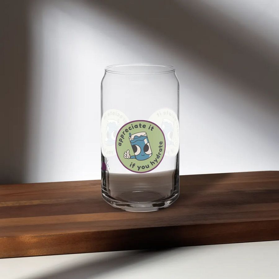 Appreciate it if you hydrate Glass product image (35)