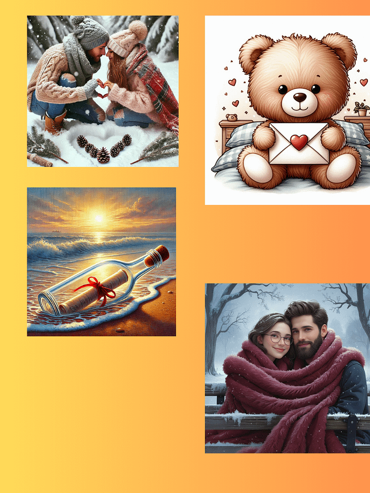 Unique & Romantic Valentine's Day Cards – Perfect for Your Loved One! product image (2)