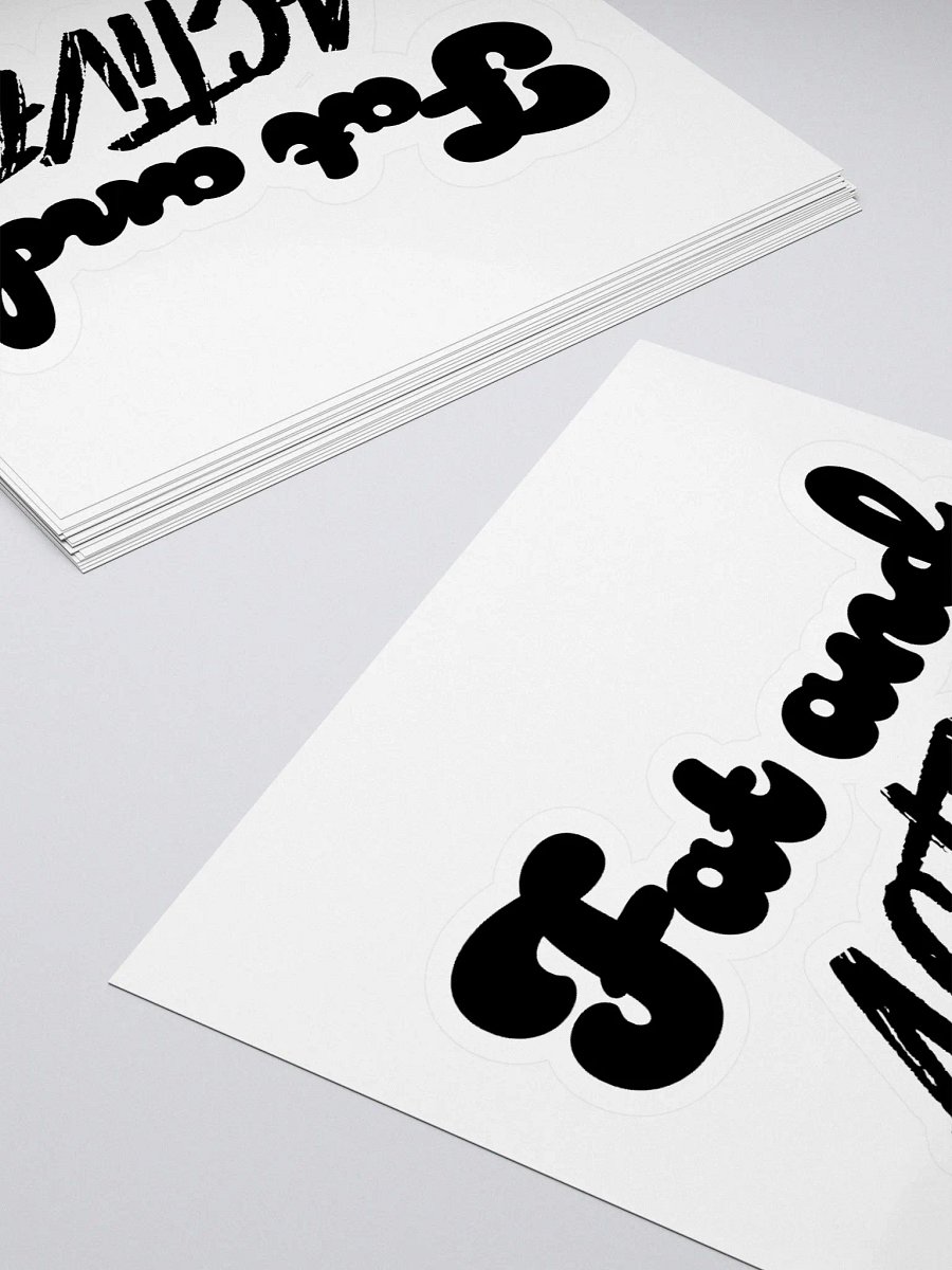 Fat and Active Sticker product image (4)