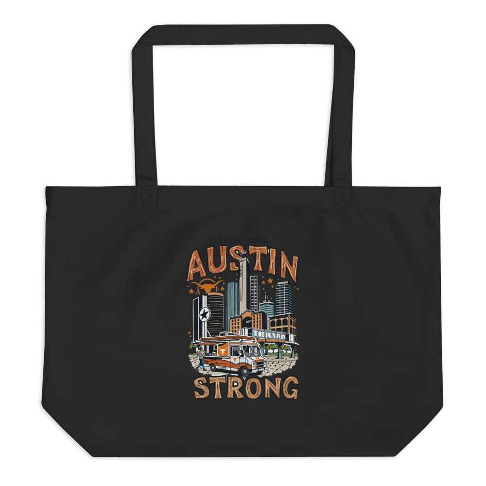 Austin Strong Organic Tote Bag product image (1)