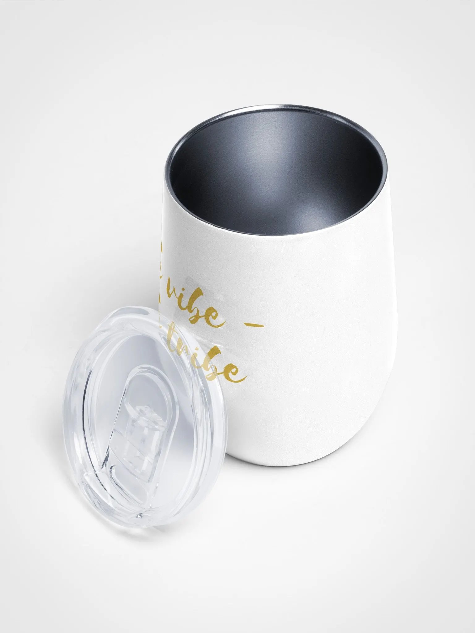 Golden High Vibe Wine Tumbler product image (3)
