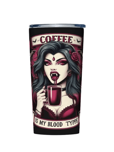 Coffee Is My Blood Typpe Travel Mug
