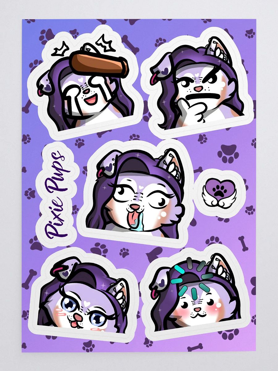Derp Pixie Sticker Pack product image (1)