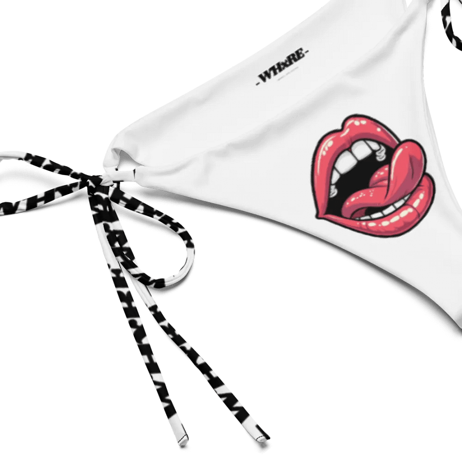 RED POP WHxRE SWIM BOTTOMS product image (1)