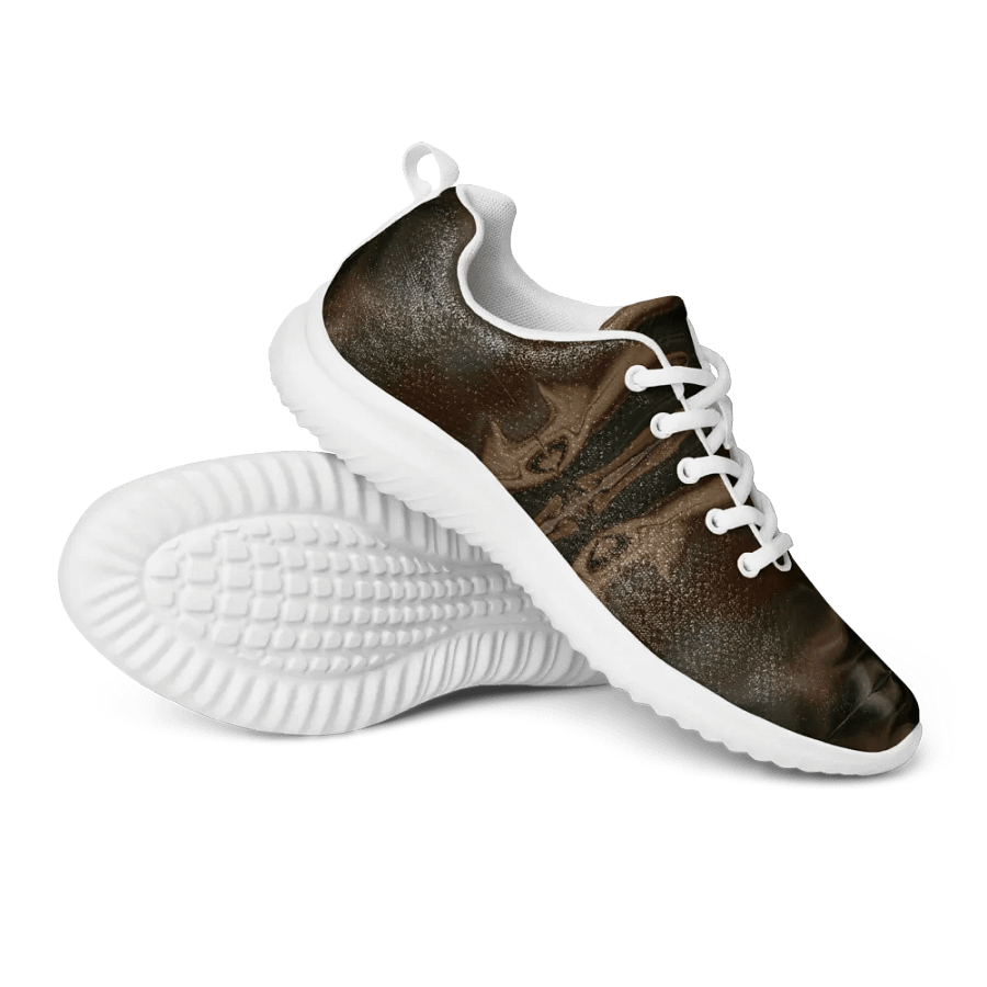 Earth Wave Camouflage Pattern Men's Athletic Shoes product image (10)